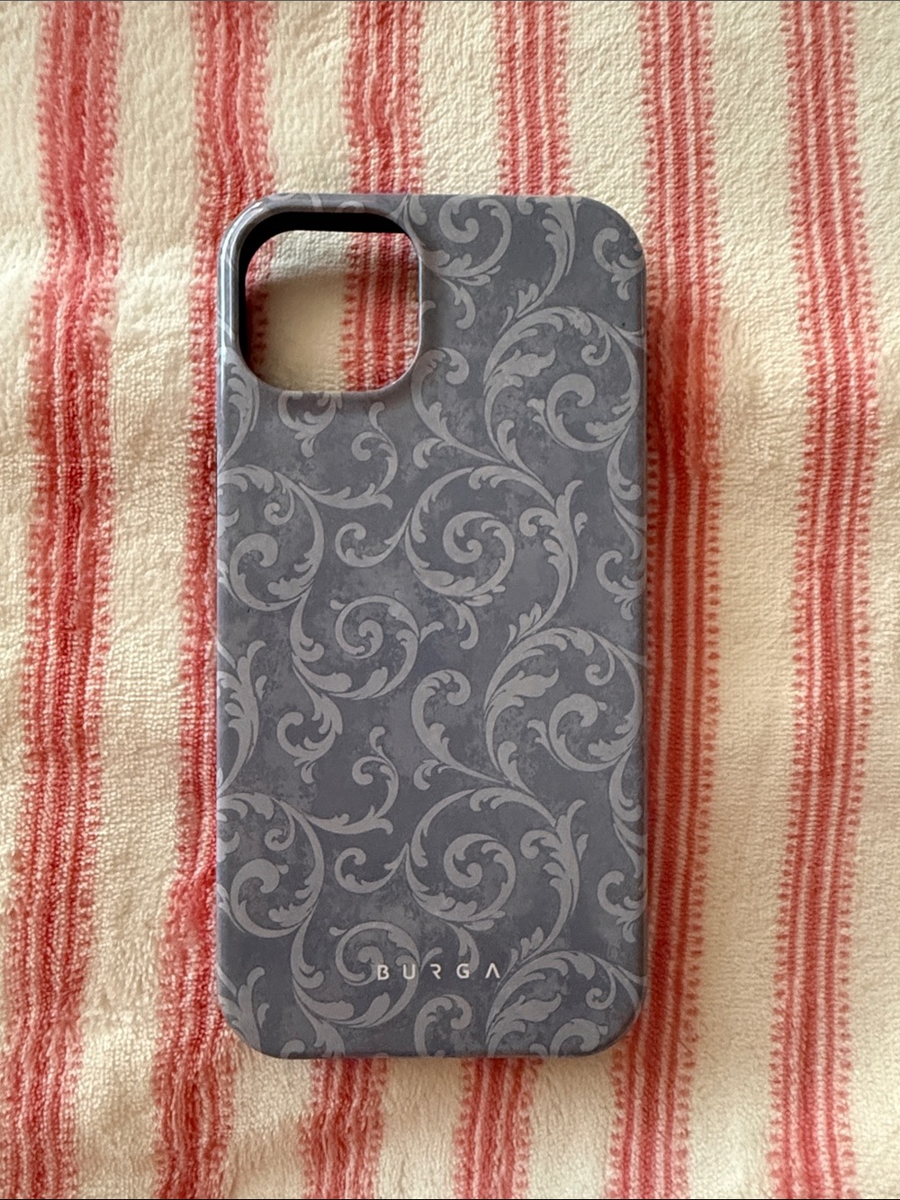 Burga Blue Swirl Protective iPhone Case